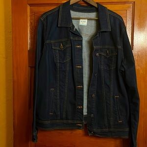 NWOT Dark blue Jean jacket